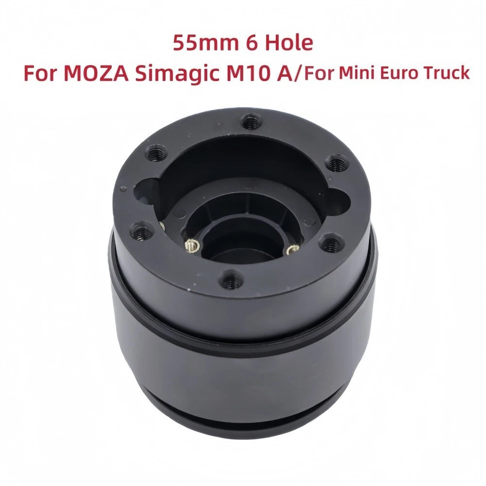 55mm Quick Release Racing Simulator Adapter for Universal Use (6-Hole)