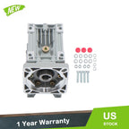 Worm Gear Reducer for Nema34 Stepper Motors (RV40 Ratio 20:1)