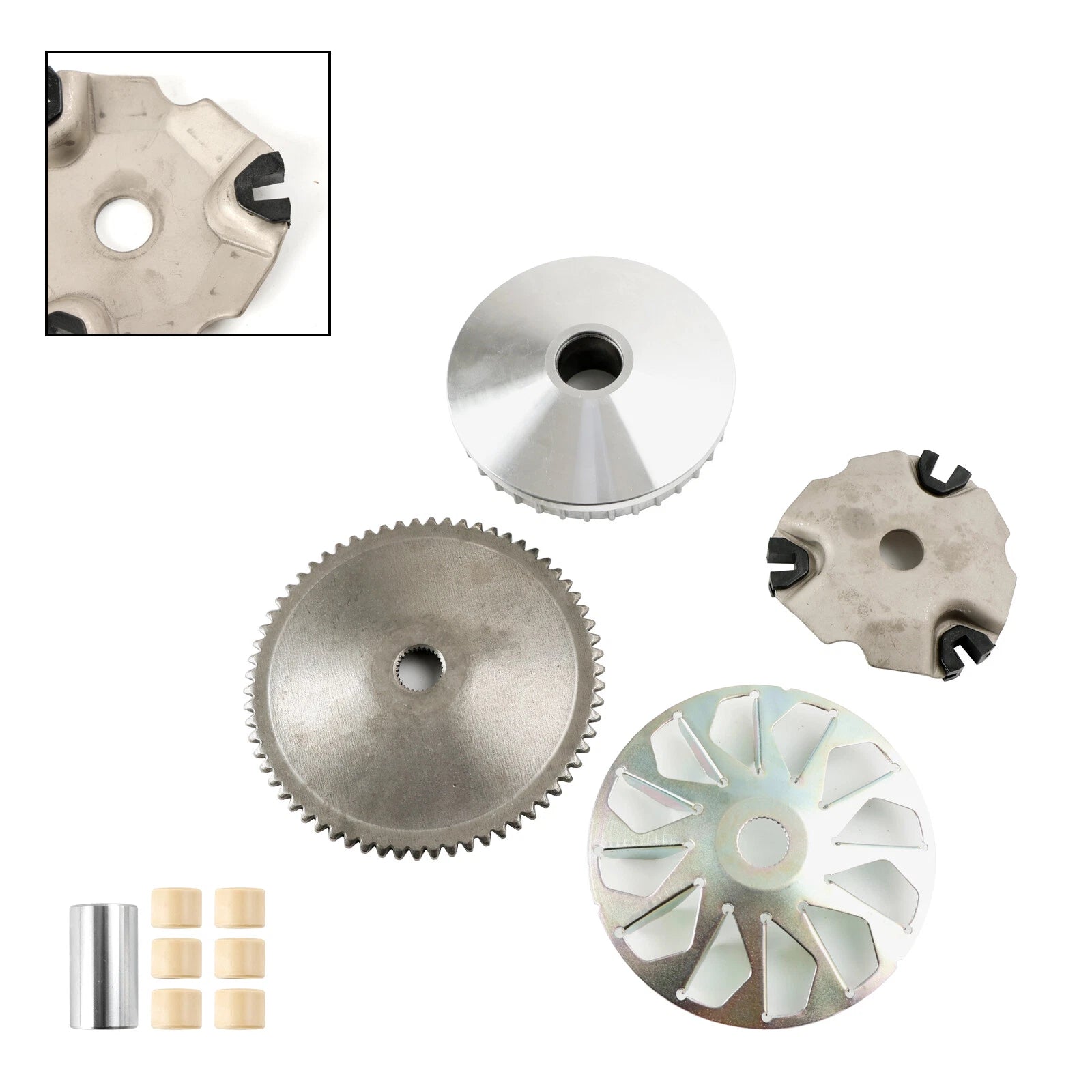 Front Clutch Variator Pulley Set 22102-KZL-930 for Honda NHX110 Lead110 (2008–2013)