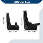 Set of 4 Mud Flaps Splash Guards for BMW X3 (2018–2023)