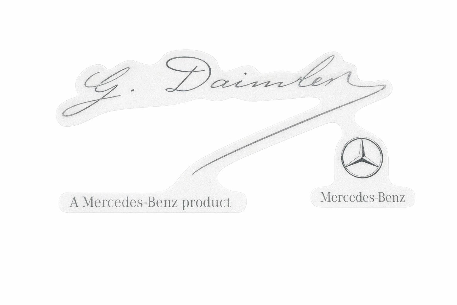 Genuine OEM Engine Decal for Mercedes-Benz S600, CL600, C63 AMG, C300 (2000–2023) 0045847338