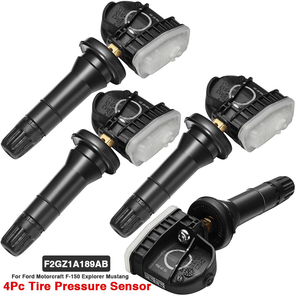 4PCS Tire Pressure Sensor for Ford F-150 Explorer Mustang Expedition (2011–2016)