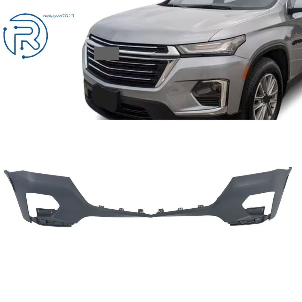 Front Bumper Cover for Chevy Traverse (2022–2024) Black Plastic Primed