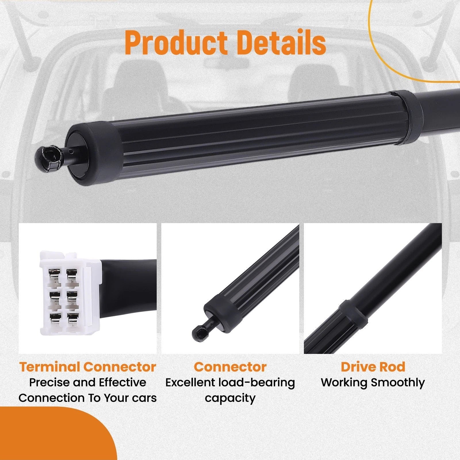 2X Rear Power Tailgate Lift Support for Toyota RAV4 (2019–2022) 6892042020