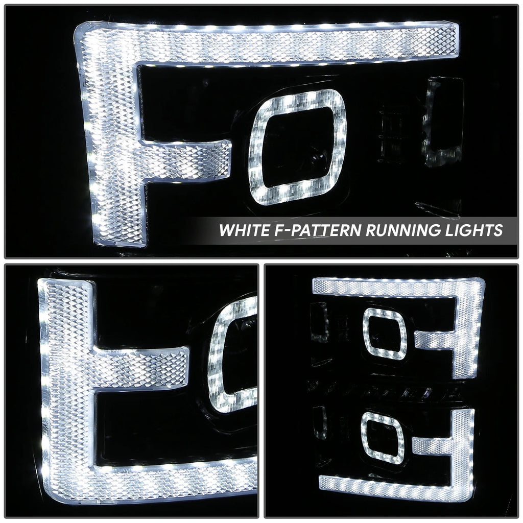 Sequential Chasing LED Projector Headlight for Ford F-250 SD (2011–2016)