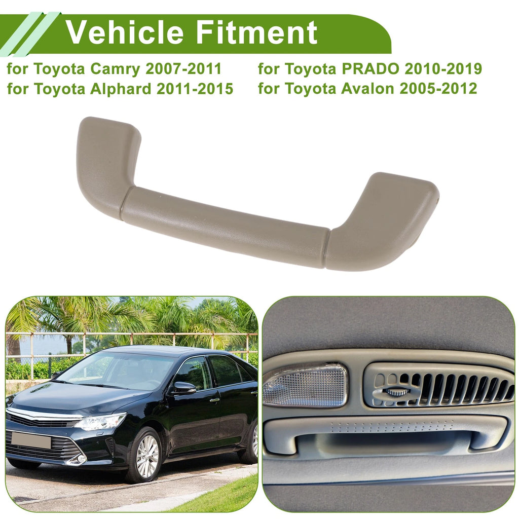 1 Pc Interior Trim Handle A Pillar for Toyota Camry (2007–2011) Beige