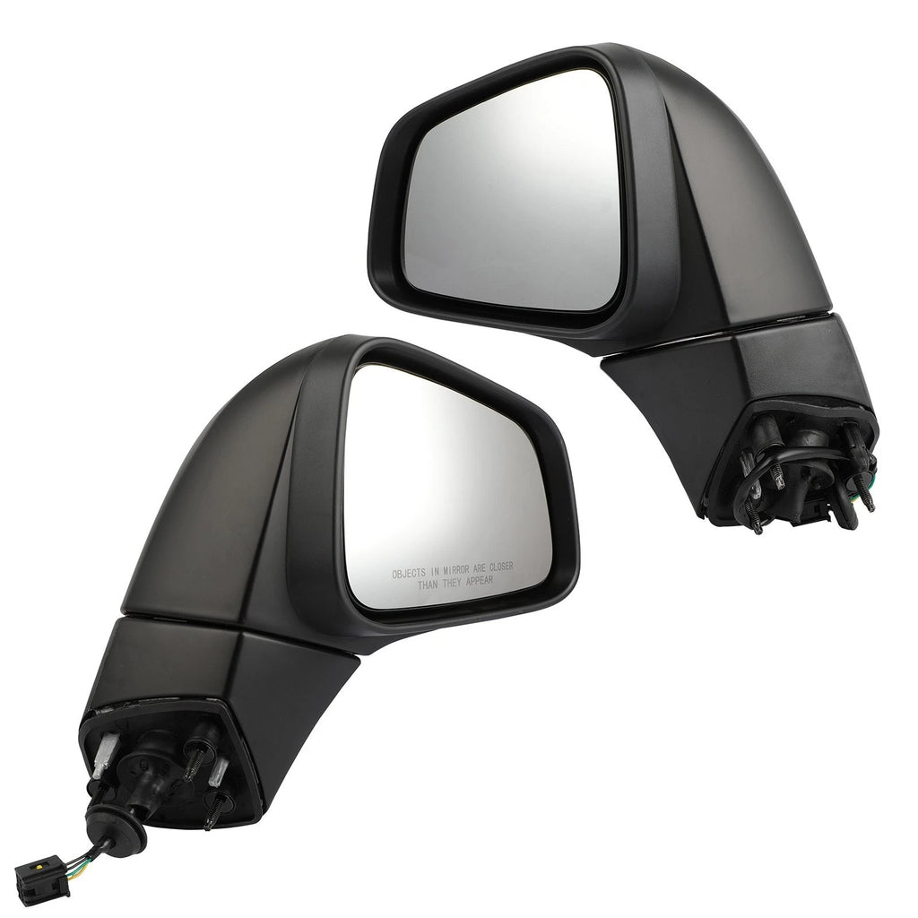 Power Mirrors Set of 2 for Chevy Trax (2015–2016) Heated Black 5Pin