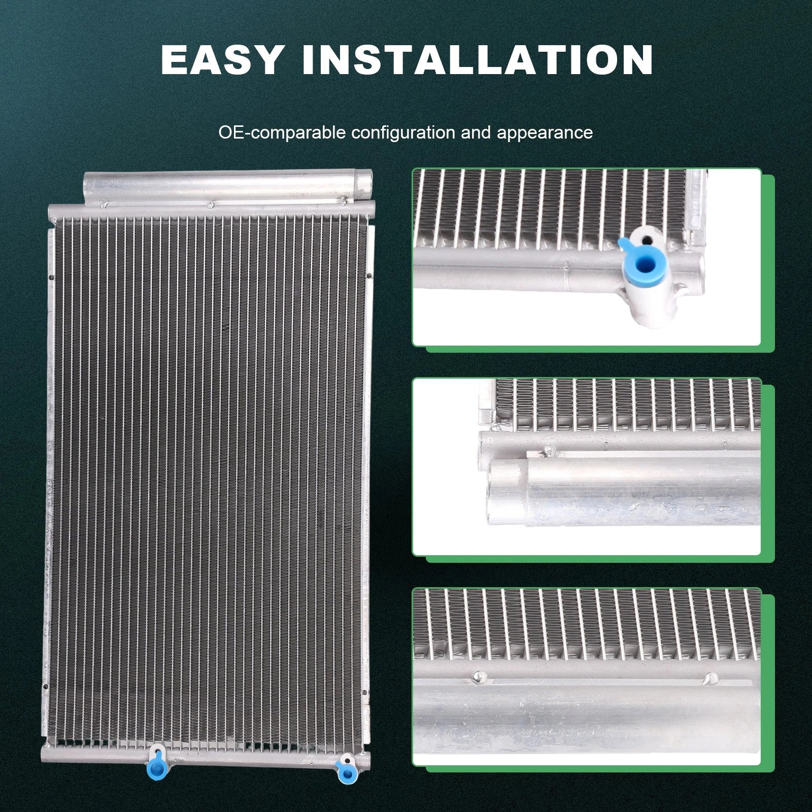 Aluminum AC Condenser for Toyota Prius (2004–2009)