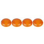 4 x Amber Turn Signal Lens Covers for Yamaha Road Star/V Star 1100/Vmax 1200
