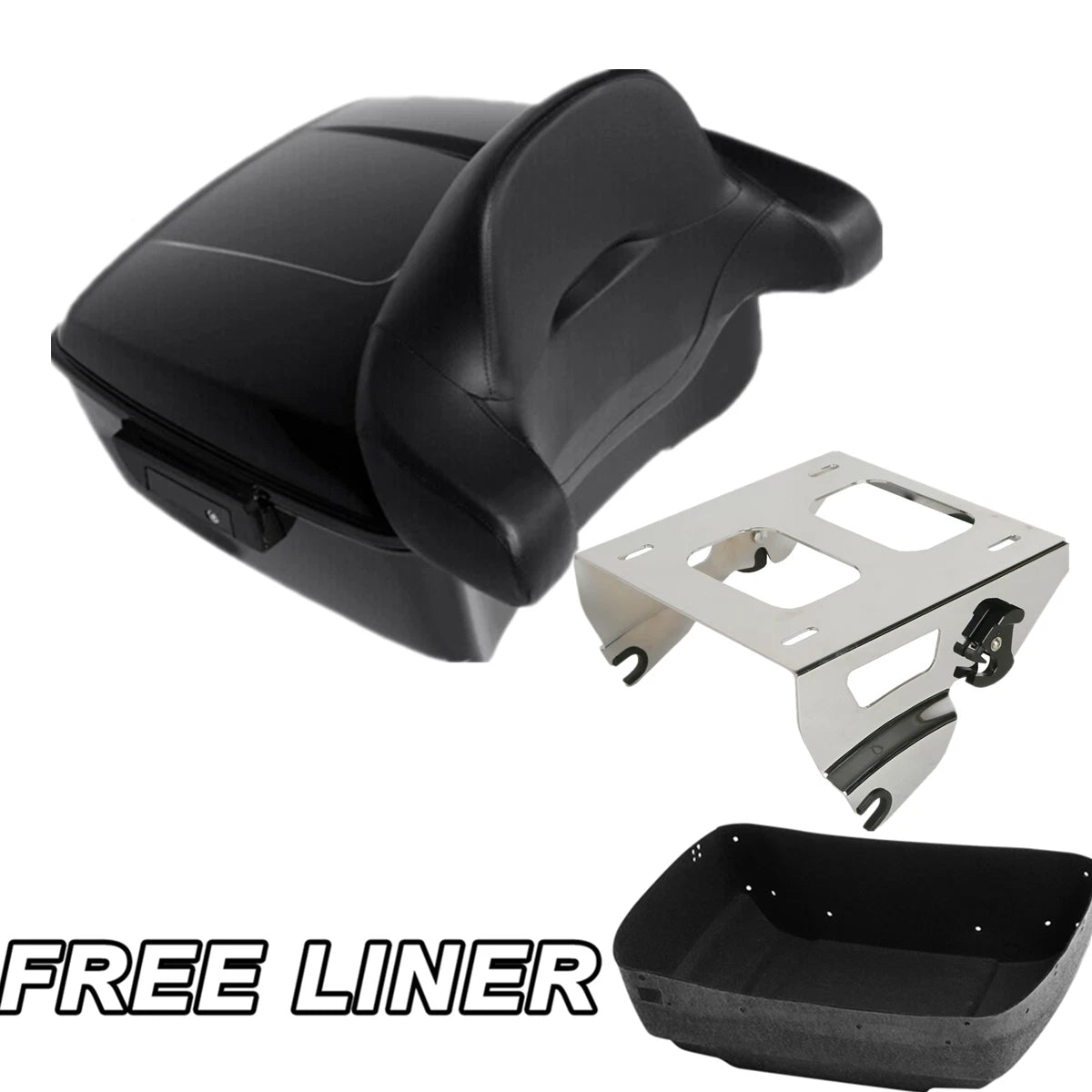 Trunk Backrest Pad for Harley Electra Glide (2014–2025)