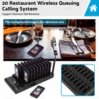 Wireless Guest Call Pager System for Restaurants