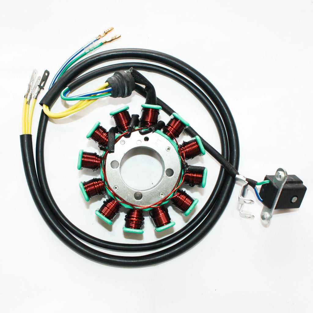 12 Pole Magneto Flywheel Stator Plate for 250cc 300cc PIT Quad