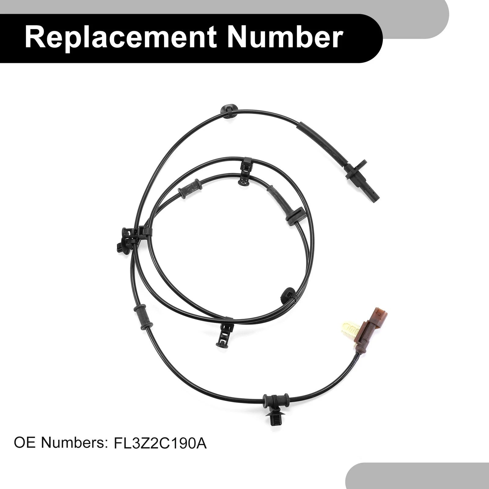 ABS Wheel Speed Sensor No.FL3Z2C190A for Ford F-150 (2015–2020) Rear Right