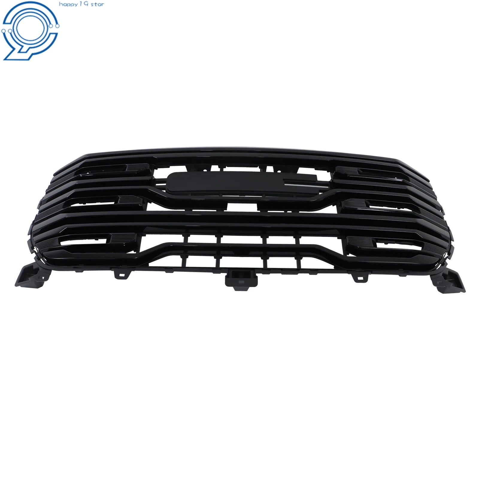 Front Bumper Grille Assembly Gloss Black for GMC Sierra 1500 (2022–2024)