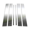 6Pc Chrome Pillar Post Covers for 2010-2016 Lexus Gx - P3959A
