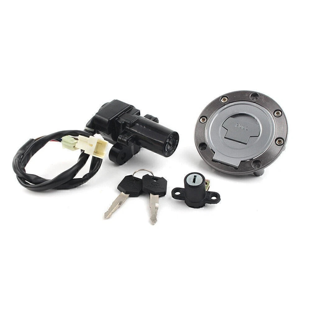 Ignition Switch Fuel Gas Cap Seat Lock Key for Yamaha FZ09 FZ07 FZ1 FZ6 FZ8 (2013–2020)