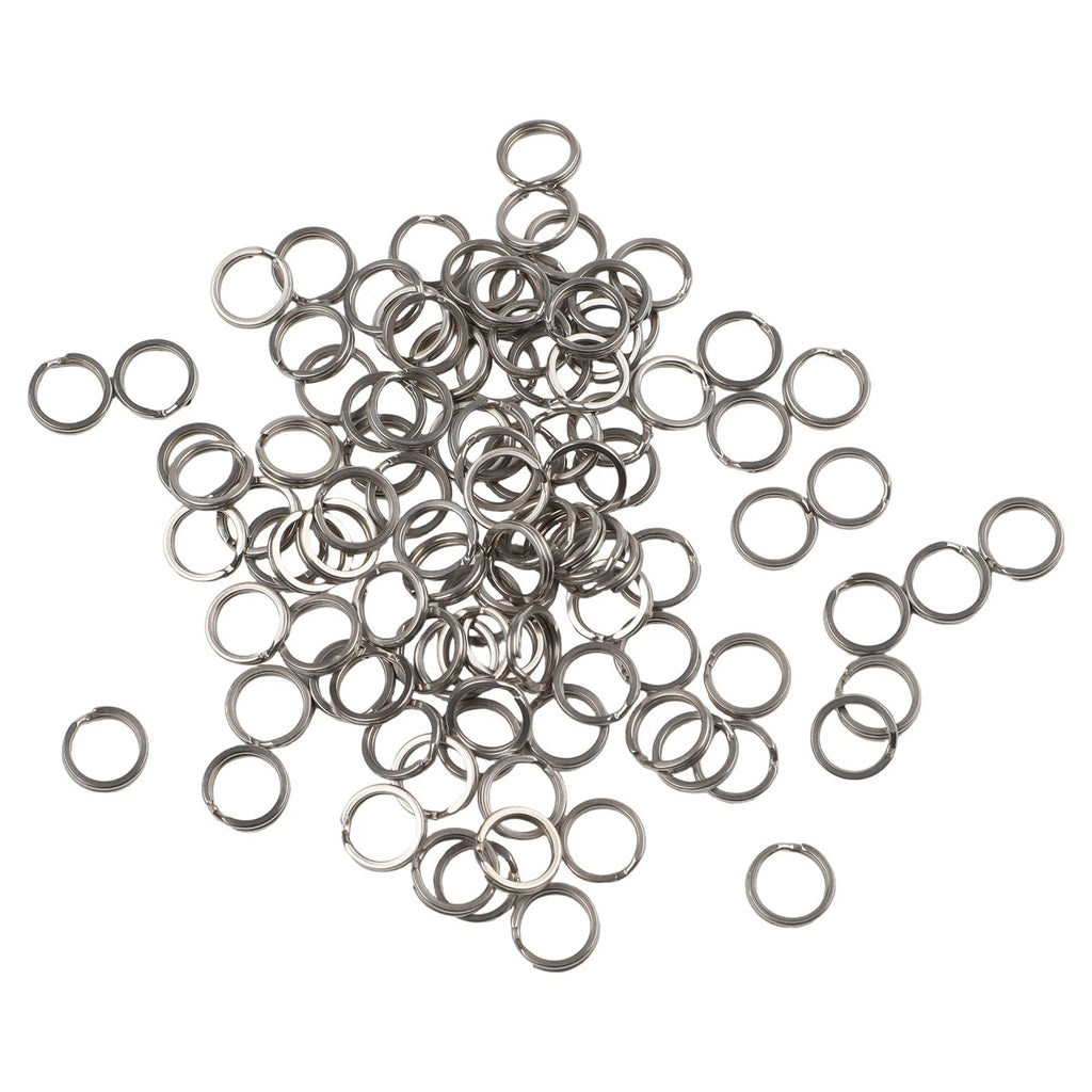 Fishing Connector Ring Set of 9 Stainless Steel