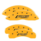 Caliper Covers Set of 4 Engraved RS for 2021-2024 Chevy Blazer