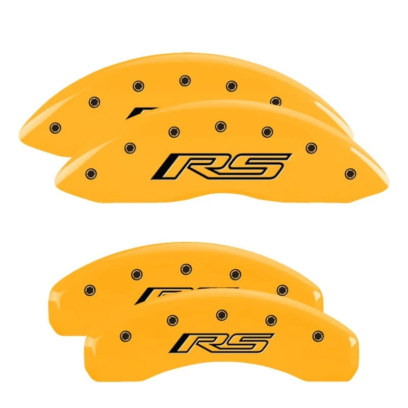 Caliper Covers Set of 4 Engraved RS for 2021-2024 Chevy Blazer