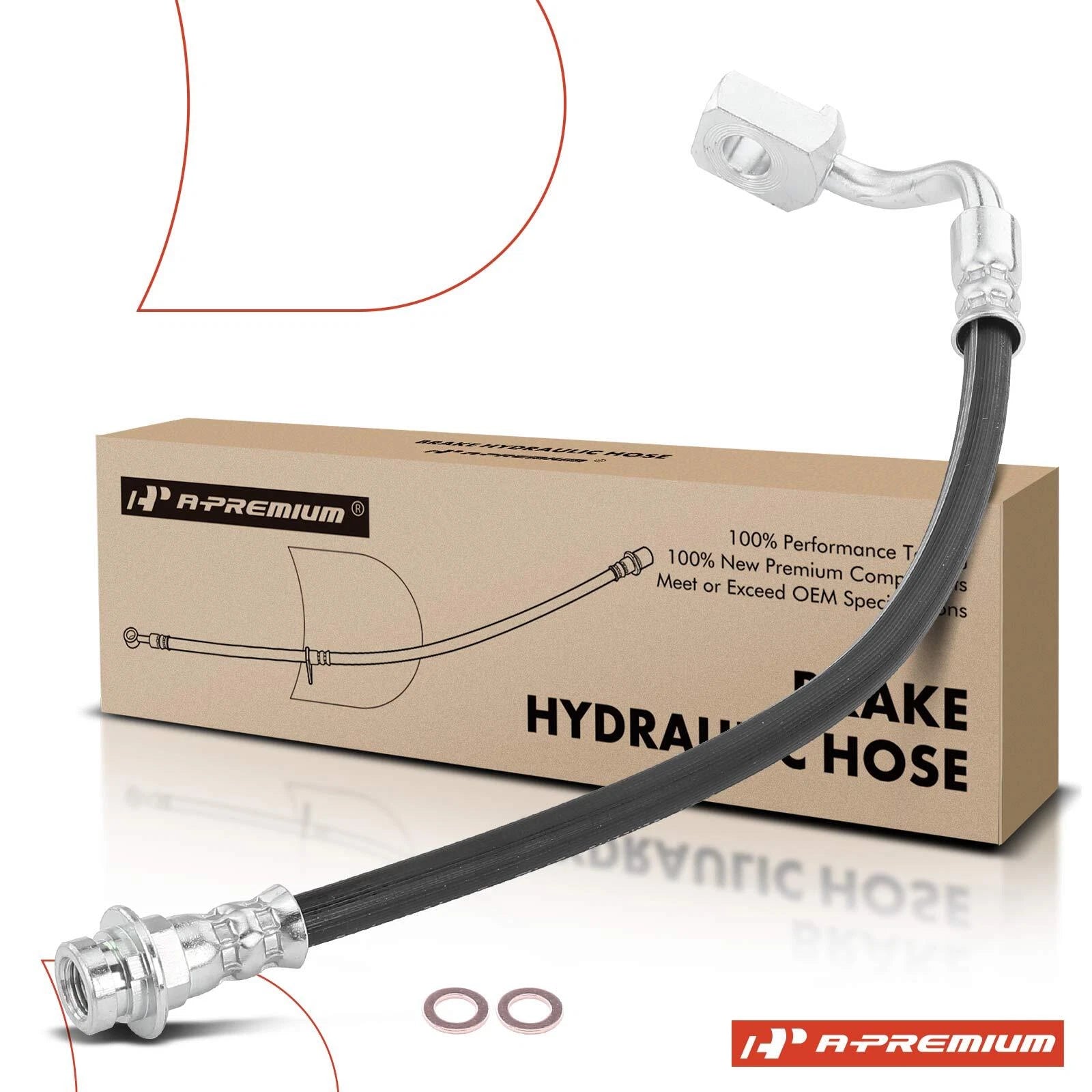 Rear Left Brake Hydraulic Hose for Chevy Impala (2011–2013)