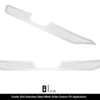 Stainless Chrome Mesh Grille Insert for Honda Fit (2018-2019)