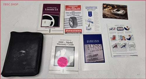 Owners Manual Kit for Lincoln LS (2000)