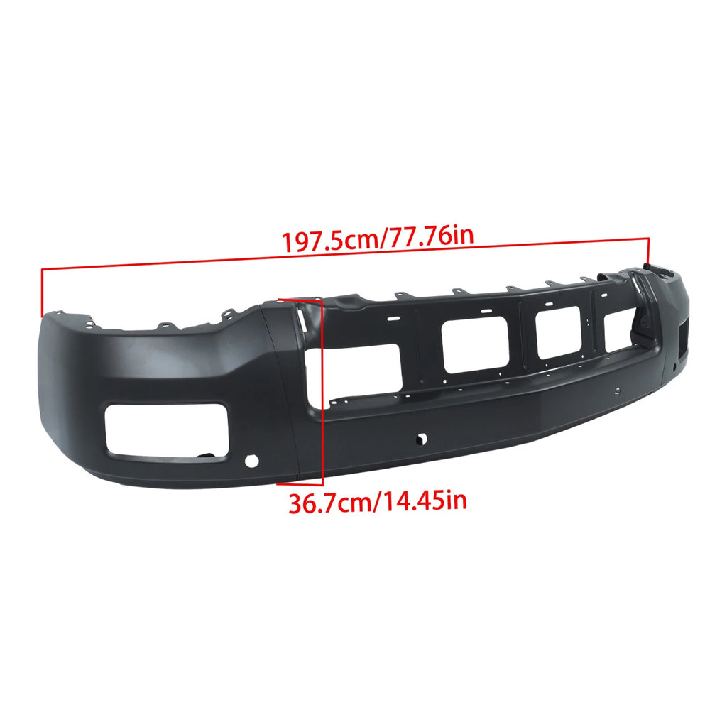 Front Bumper with Sensor Holes for Chevrolet Silverado 1500 (2014–2015)