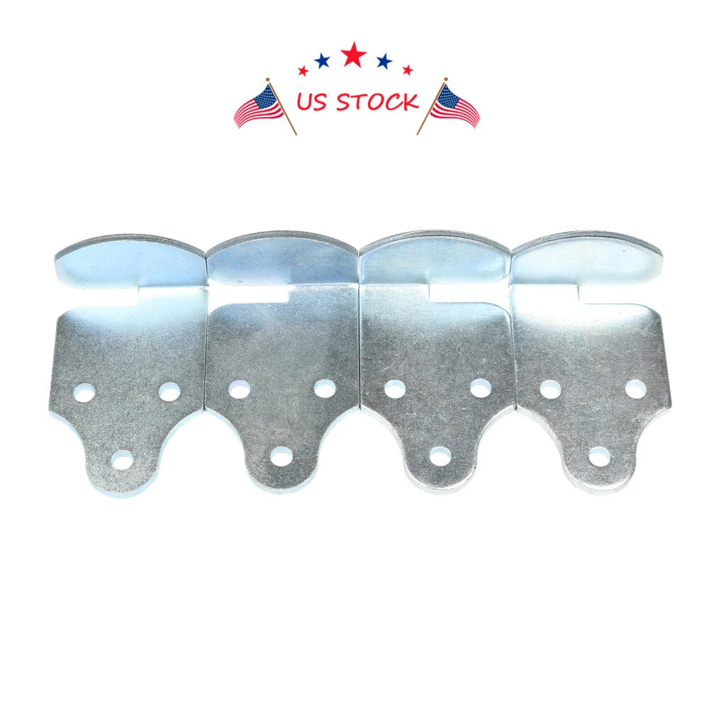 Set of 8 Utility Trailer Wood Sides Latch Rack Corner Brackets for Trailers