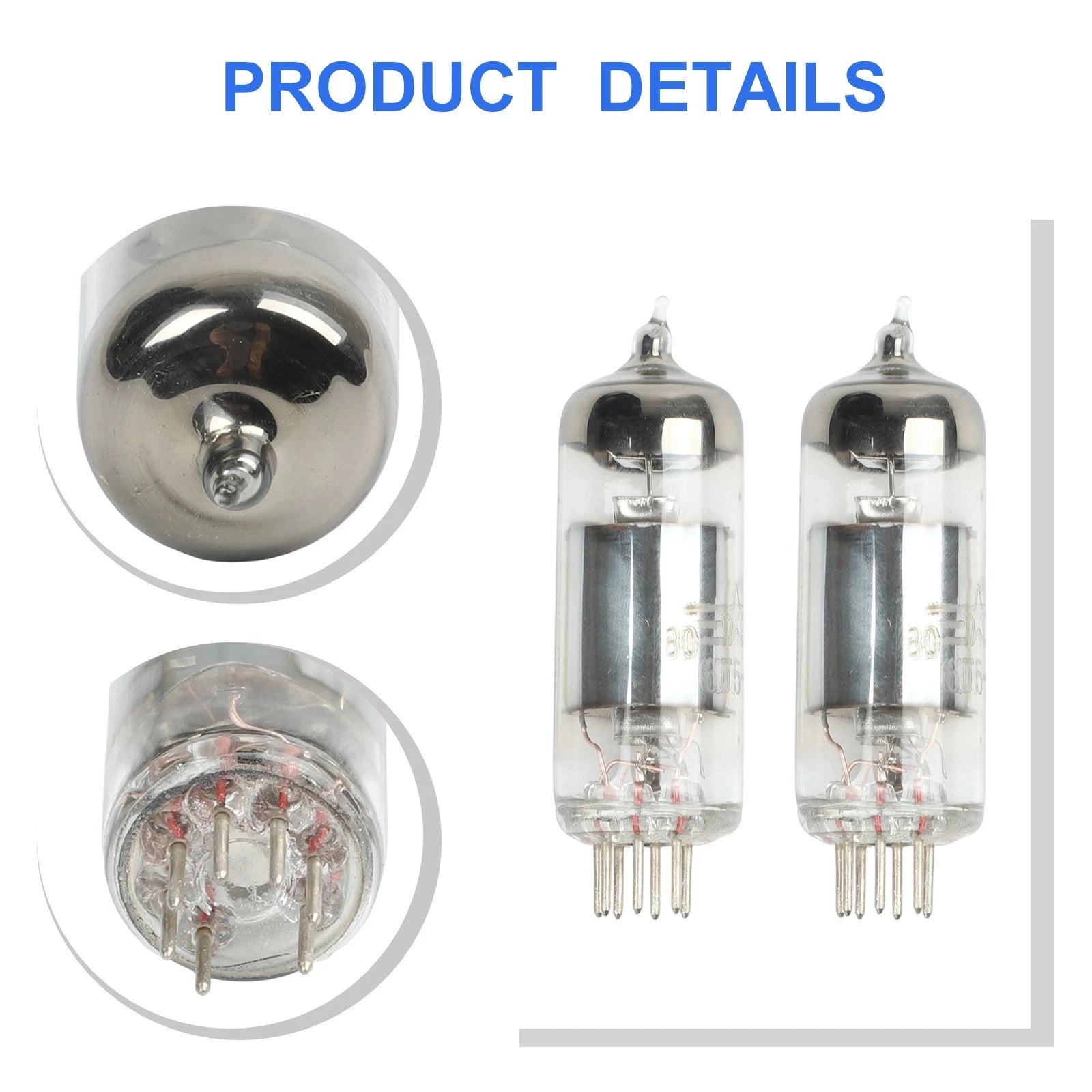 6J5 Vacuum Tubes for Audio Equipment (Compatible with 6N1)