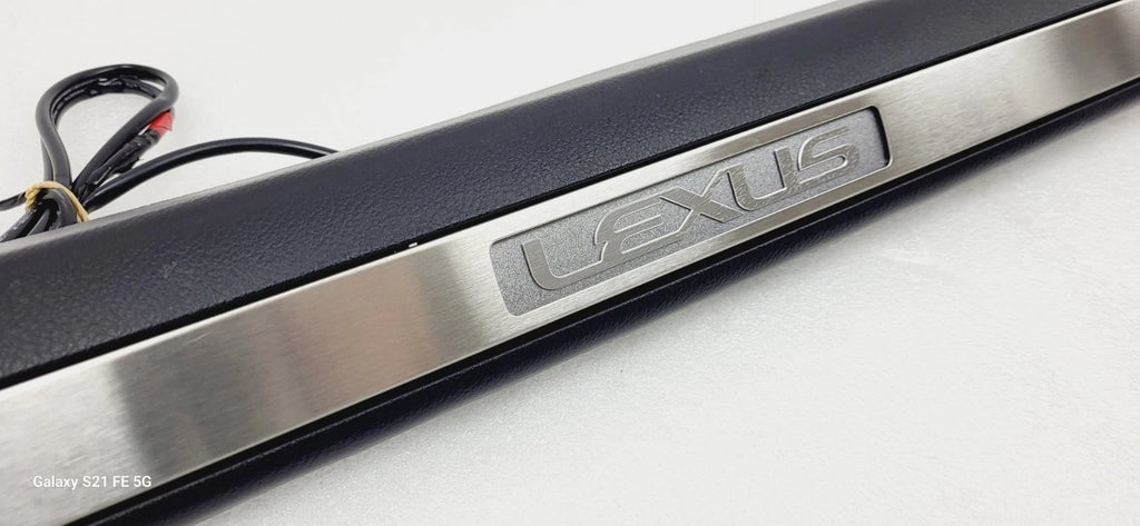 Front Right Stainless Steel Illuminated Door Sill for Lexus NX300h (2015–2021) PT94478152