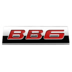 3D Polished Red Lettering Badge for Universal Application (BB6)
