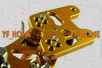 Gold Rear Set Foot Pegs for Suzuki GSXR1000 (2007-2008)