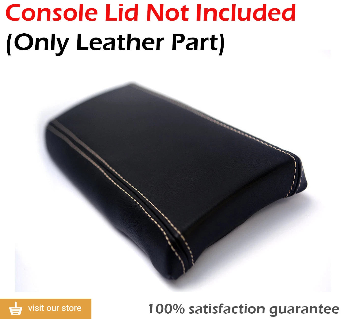 Leather Synthetic Console Armrest Cover for Mazda Miata (1990–1997)