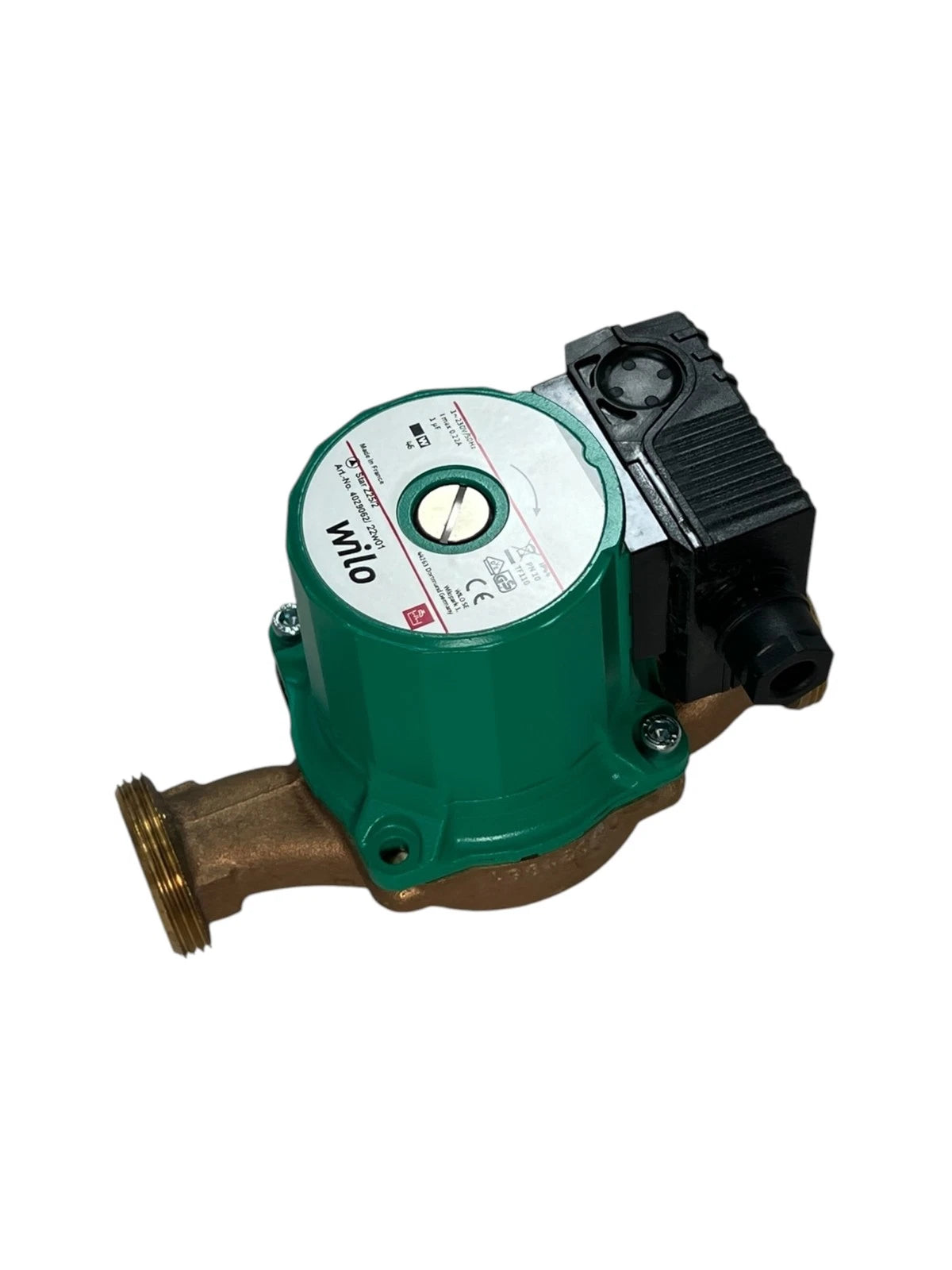 Wilo Star-Z 25/2-EM Domestic Hot Water Recirculation Pump 230V/50HZ