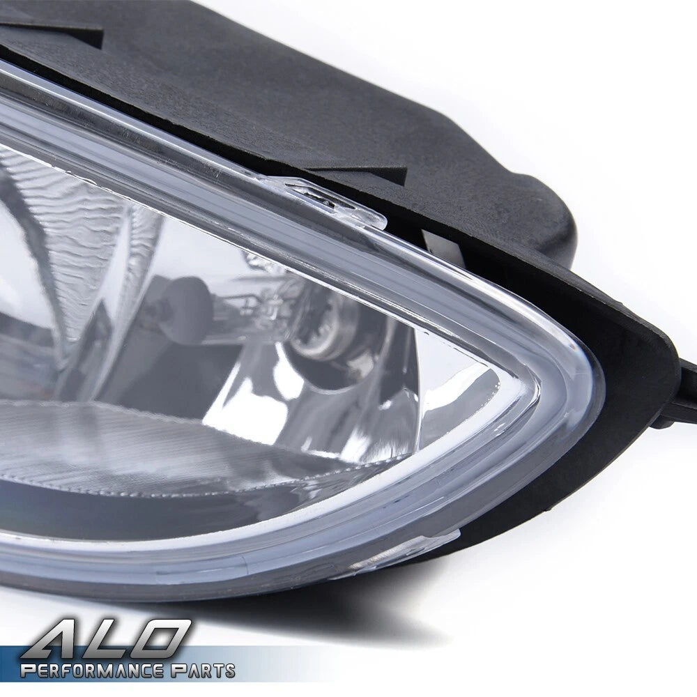 Set of 2 Clear Lens Fog Lights for Honda Civic Coupe Sedan (2004–2005)