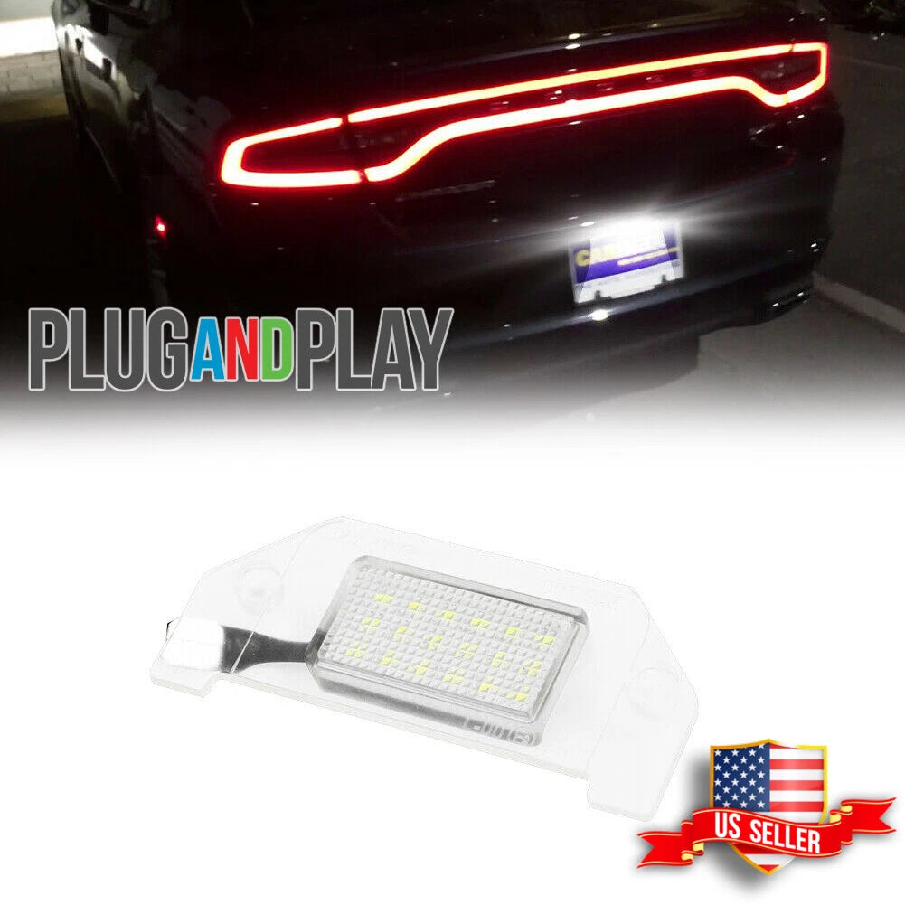 18-SMD LED License Plate Light for Dodge Charger Challenger Dart 