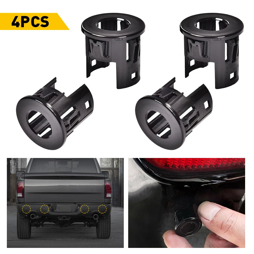 Set of 4 Parking Assist Sensor Bezels for Ram 1500 (2014–2018)