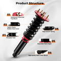 Coilovers for Honda Accord (1998–2002) Adjustable Height Shock Absorber Set