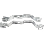 Pair Front Bumper Liner Wheel House Bracket Stiffener