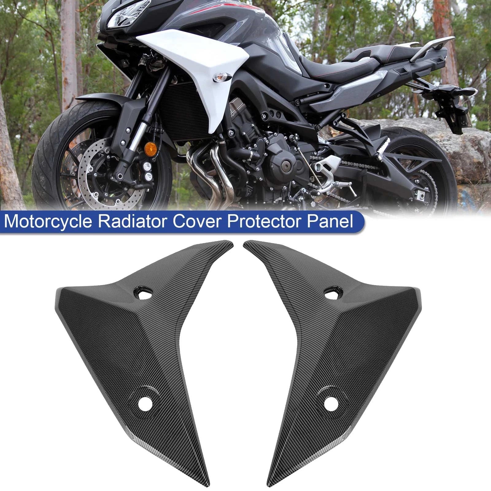 Radiator Side Cover Fairing Panels for Yamaha Tracer 900 GT (2018–2020) Carbon