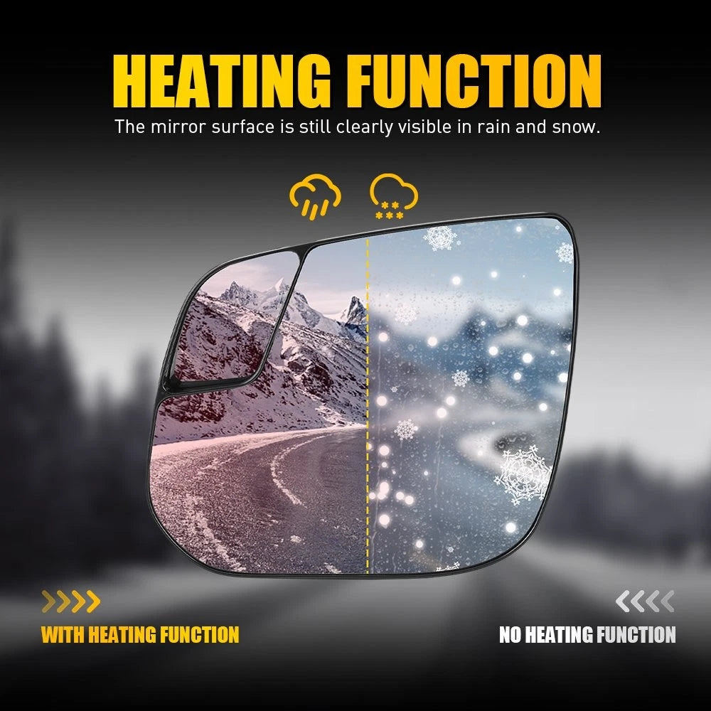 Heated Mirror Glass for Chevrolet Colorado (2015–2022) 2X