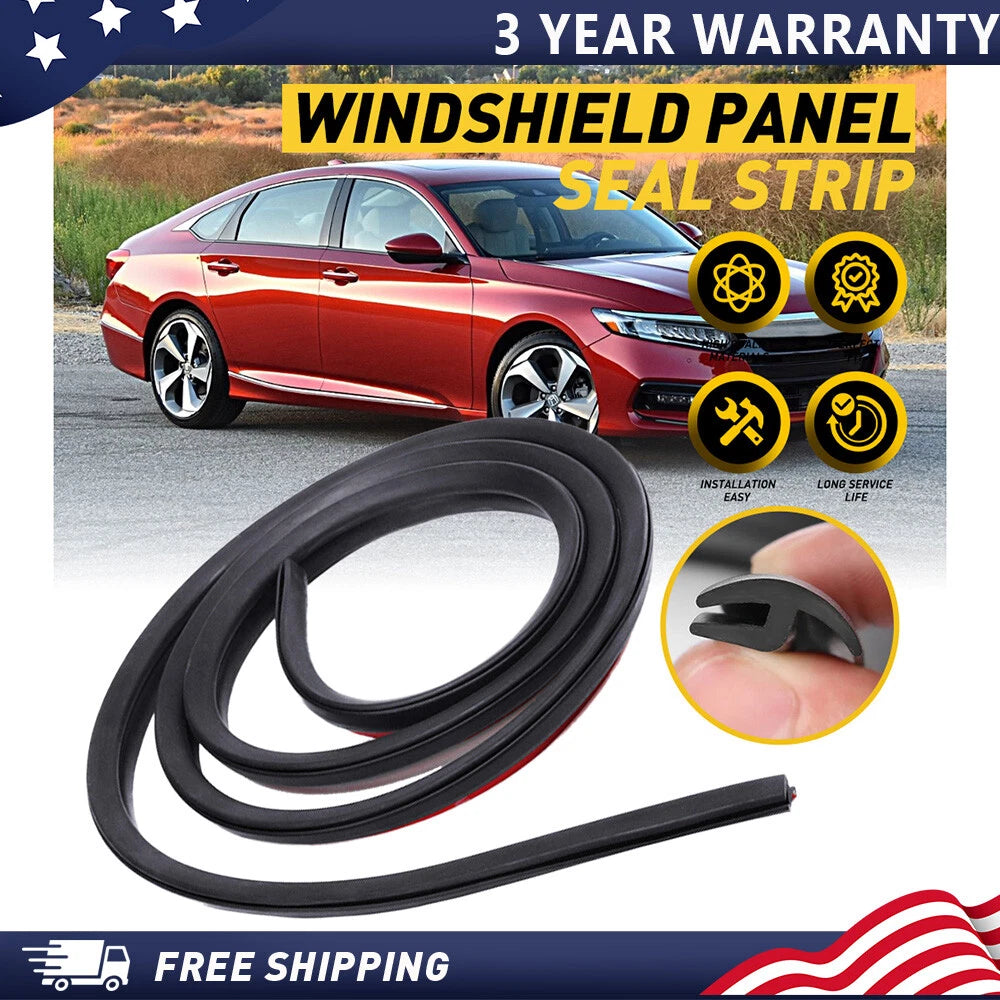 H-Shape Windshield Panel Seal Strip Moulding for Dodge Car SUV