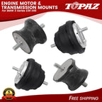 Set of 2 Engine Motor and Transmission Mounts for BMW 3 Series (1992–2006)