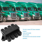 8 Way Relay Socket Block for Car SUV Truck Marine Boat Yacht