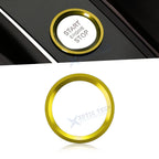 Engine Start Stop Ignition Switch Button Ring Cover for Audi A4 S4 (2010–2019)