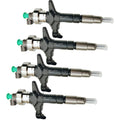 4X Fuel Injector 095000-6980 for Isuzu 4JJ1 (2005–2014)