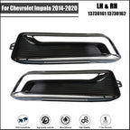 Set of 2 Front Bumper Fog Light Covers for Chevrolet Impala (2014–2020)