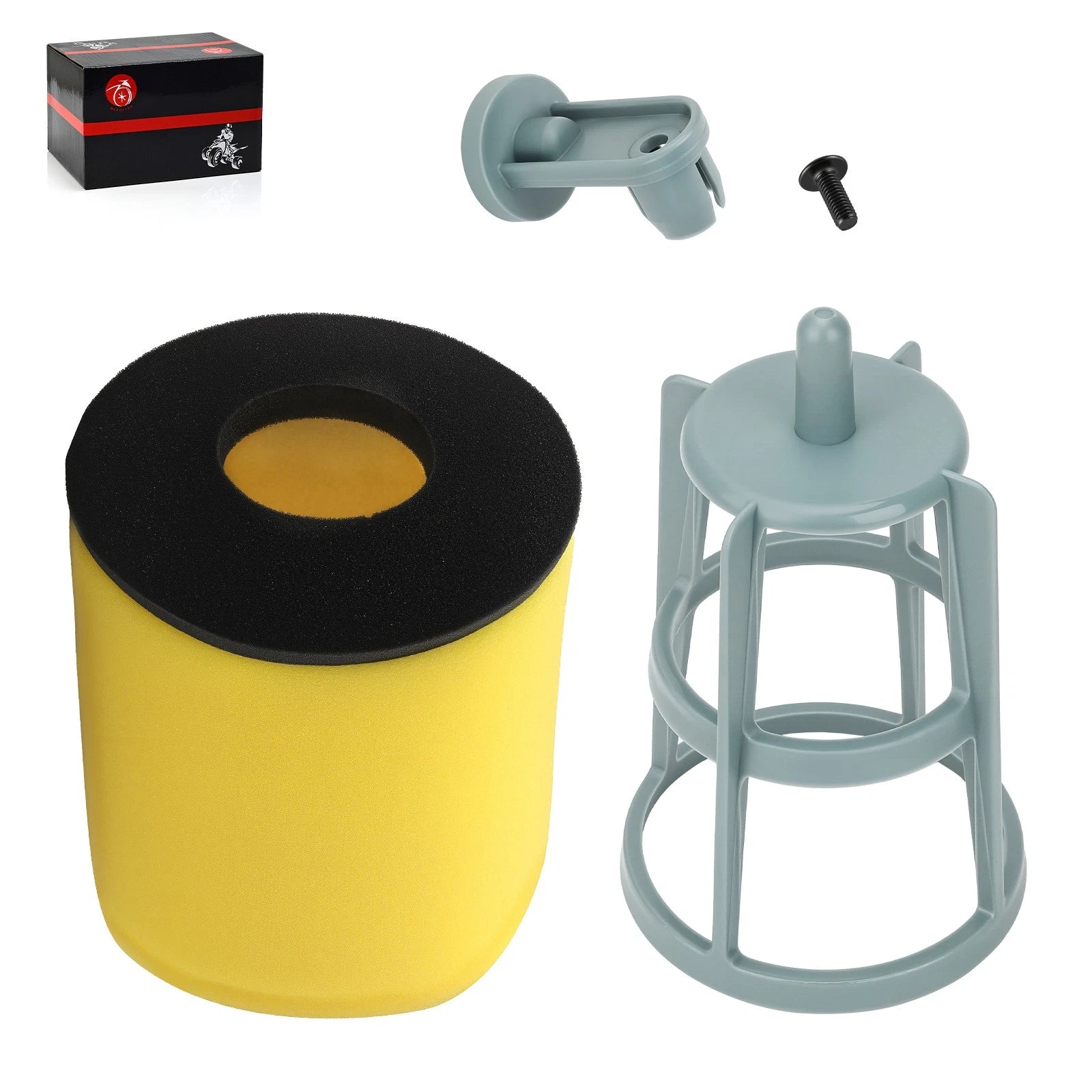 Air Fitter Kit with Cage, Holder & Screw for Suzuki Ozark LTF250 (2002–2008)