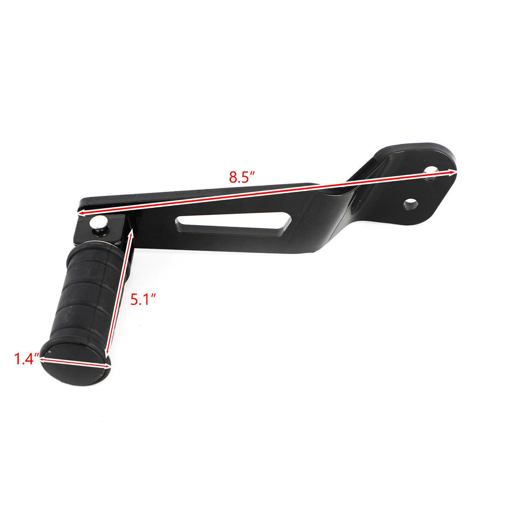 Black Rear Passenger Foot Pegs for Yamaha Bolt XVS950 XVS950R-Spec (2014–2020) T9