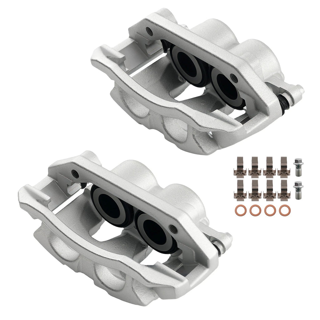 Set of 2 Front Left & Right Disc Brake Calipers for Mitsubishi Raider (2006–2009) 18B5009